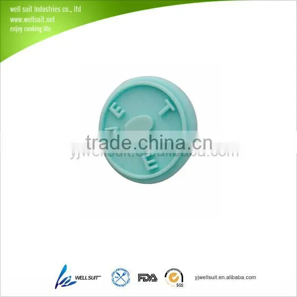 High temperature colourful silicone rubber basting brushes