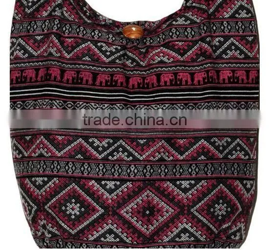 Thailand style hobo sling shoulder bag