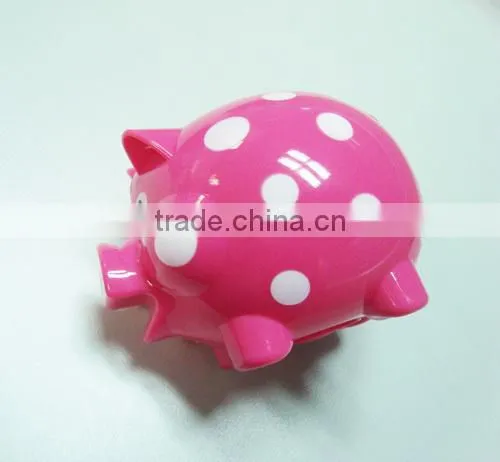Piggy bank designed for coin collection