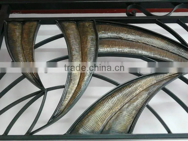 Top-selling hand-forged patio wrought wrought iron fence parts