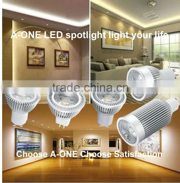 Erp OEM and ODM hot sale 3w e27 mr16 gu10 led spotlight