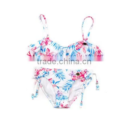 2014 new hot anti-uv 50+ high waist one piece swimming wear