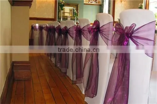 Organza Fabric Chair Sash