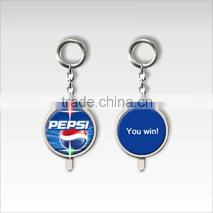 2013 LED and Recordable customer voice keychain for Christmas promotional gift