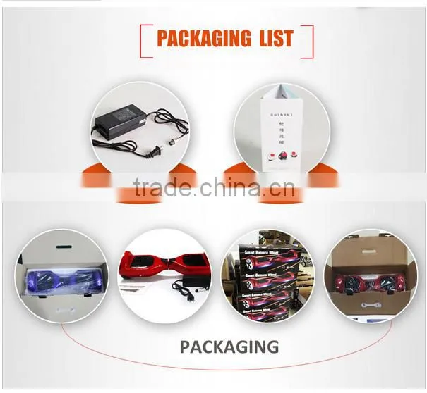 8inch bluetooth balance scooter with samsung battery red ,white