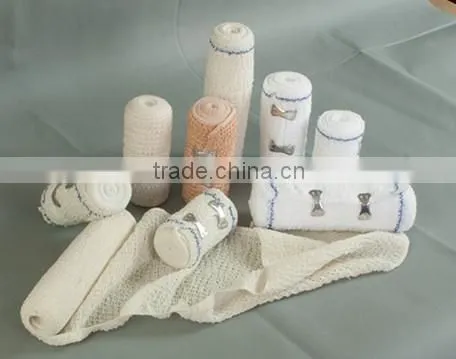 Crepe Elastic bandage unbleached