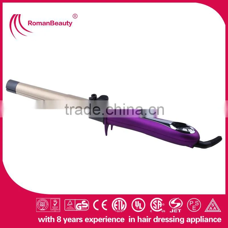 hair brush curlerhair curler automatic as seen on tv hair curler with triple barrel