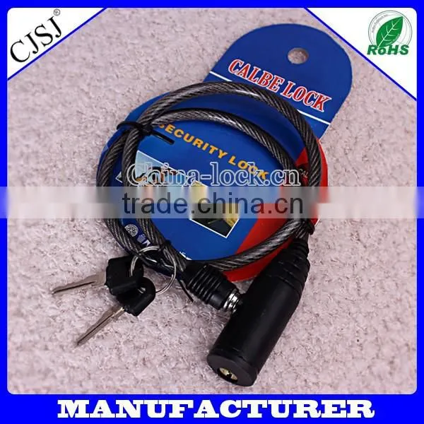 Hot sale 60cm combination bike cable lock