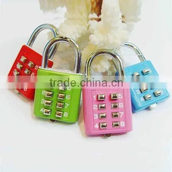 High quality 3 Digitals Resettable Zinc Alloy Combination Padlock CH-601