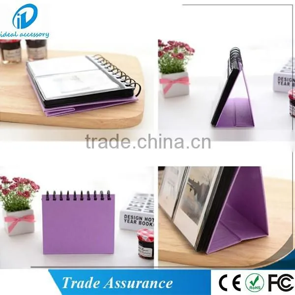 68 Pockets Desk Calendar Style Fujifilm Instax Mini Polaroid Film Photo Picture Album Holder