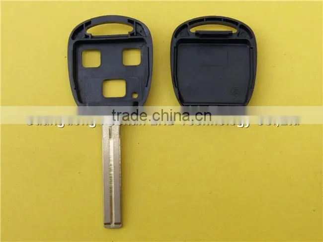 Hot sale 3 button remote cover car key shell replacement lexus is250 key