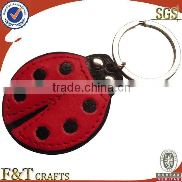 2013 personalized ladybug ladybird keychain with custom logo
