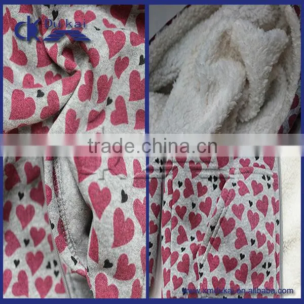 children's hoodies sweatshirt with berber fleece lining