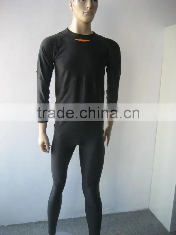 newest style compression shirt for training & running & taking exercise