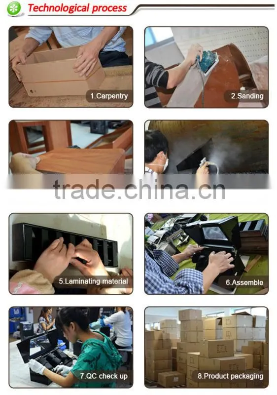 High quality and new fashion cufflink wooden box