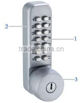 Mechanical keypad door lock manufacturer in Guangzhou China