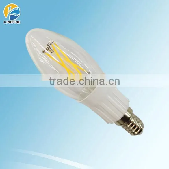 2016 new Sapphire substrate C35 E14 4w dimmable led filament candle bulb