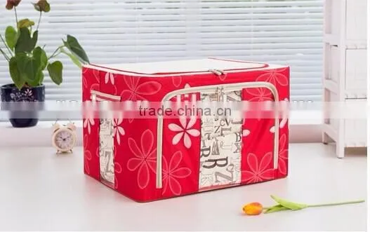 Beauty foldable oxford storage box cloth decoratetive Fancy storage box