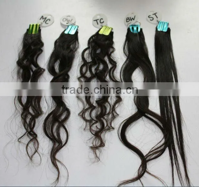 wholesale high qulity pre-bonded human hair extension FLAT TIP