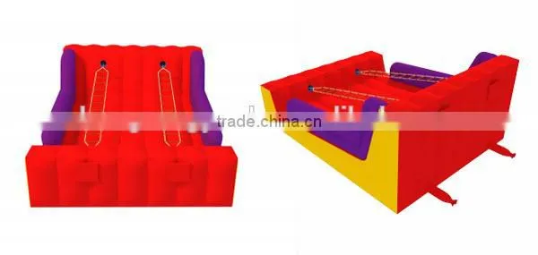 PVC inflatable ladder climb, Jacob's ladder climbing race game