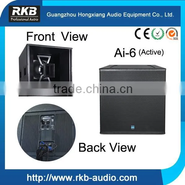 Ai-6 single 12'' concert full range speaker / neodymium speaker