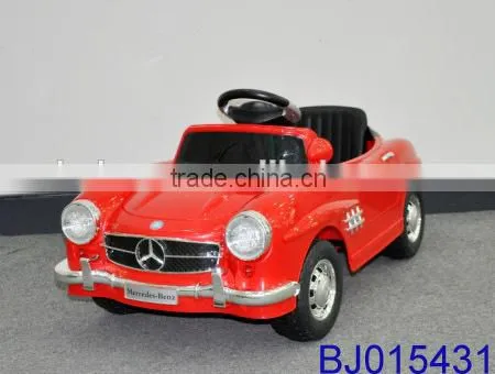 Cool black remote control ride on car for kids