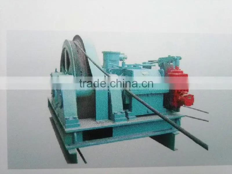 High duty endless rope tractor