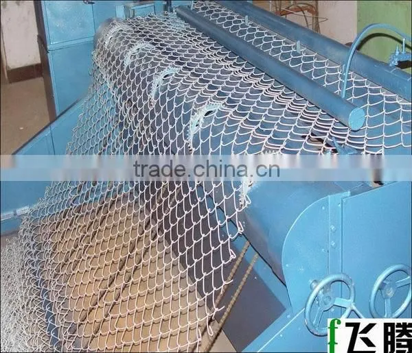 Stainless steel chain link fence machine