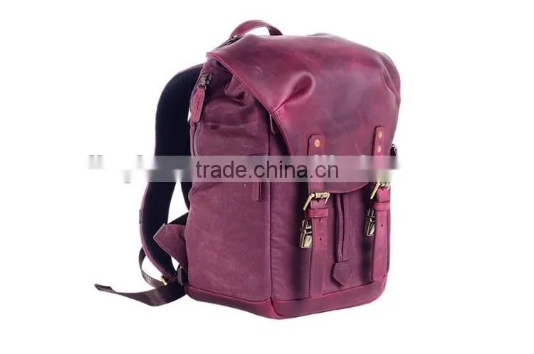 Online shop China camera bag,high quality camera backpack leather camera bag