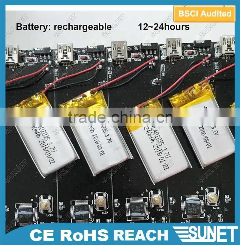 hot wholesale Led Scrolling Mini Display blanks for lapel pins