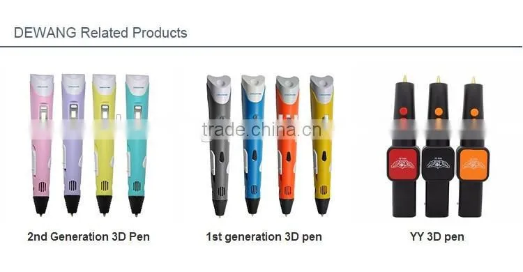 2016 New Design First generation 3D Pen And 3D Print Semi-Automatic digital printer pens 3d printer pens