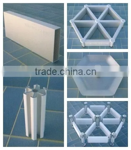 High Strength Suspended Cell Ceiling Aluminum Triangle Open Grid Ceiling