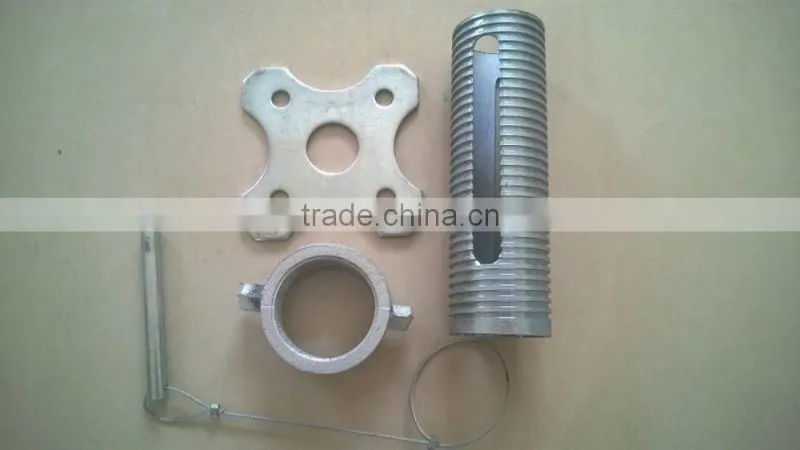 Galvanized prop nut/scaffolding prop accessories sleeve and nut