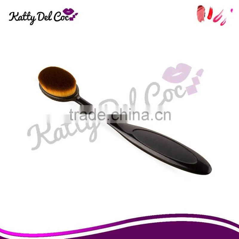 Cosmetic Makeup Tools Women Face Powder Foundation Eye Shadow Blusher Soft Toothbrush Shape makeup Brushes