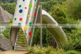 Coutry House Playground Stainless Steel Slides/playground slide