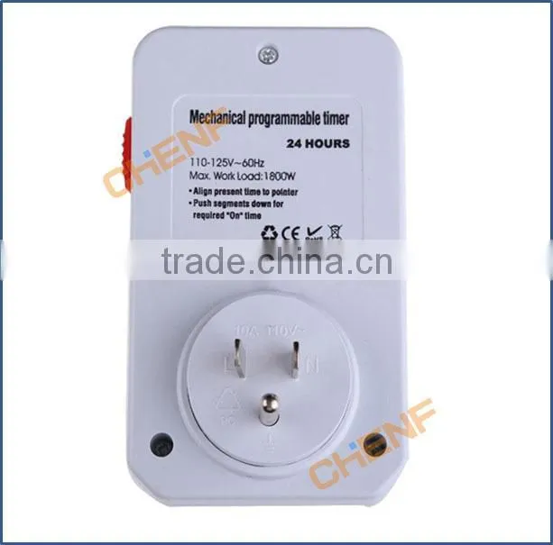 Hot Sell Electriconic US 24 Hours Mechanical Timer Switch