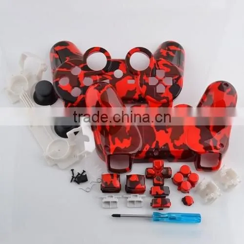 stylish full set button hydrop dipping shell for ps3, protective shell for ps3