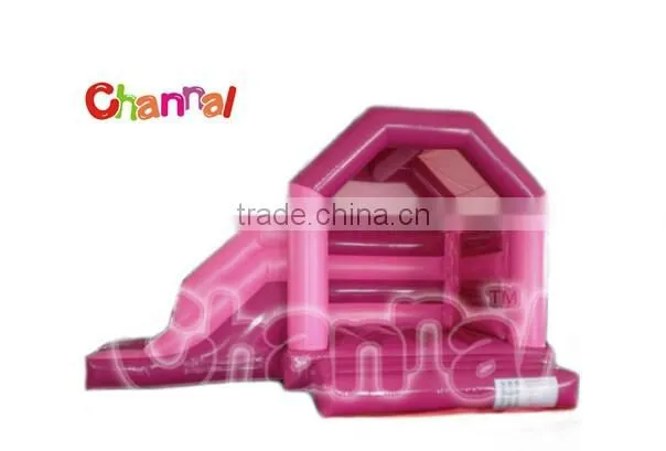 Mini purple commercial inflatable kids combo jumping castle for sale