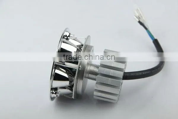 Super Bright 15W Led Motorcycle Headlamp 12V-80V Motor Light with Long Distance Shooting Rang