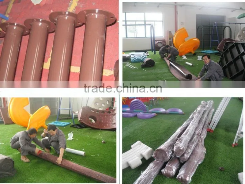 Outdoor children Playground Climb Structure Equipment for preschool kids