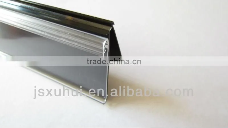 plastic price tags holder /data strip for supermarker