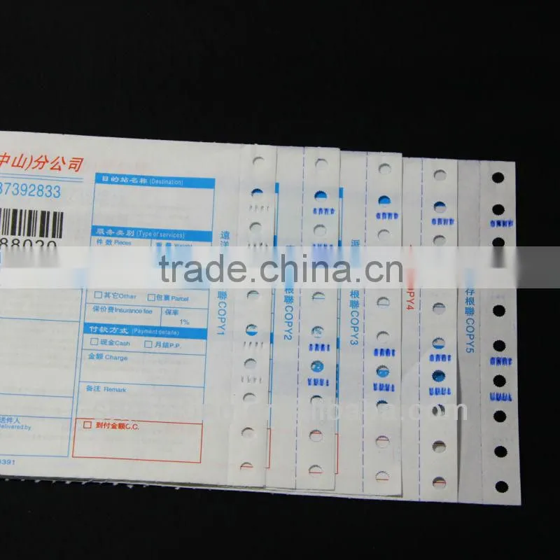 carbonless billing forms printing consignment paper