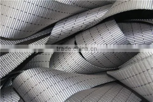 web lifting sling belt double ply polyester webbing sling with plain