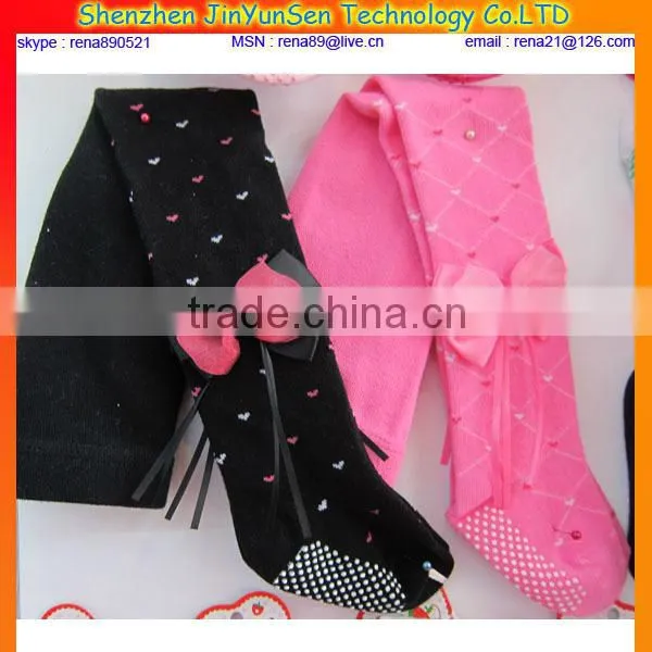 Baby girl cotton socks/ soft plain infant socks