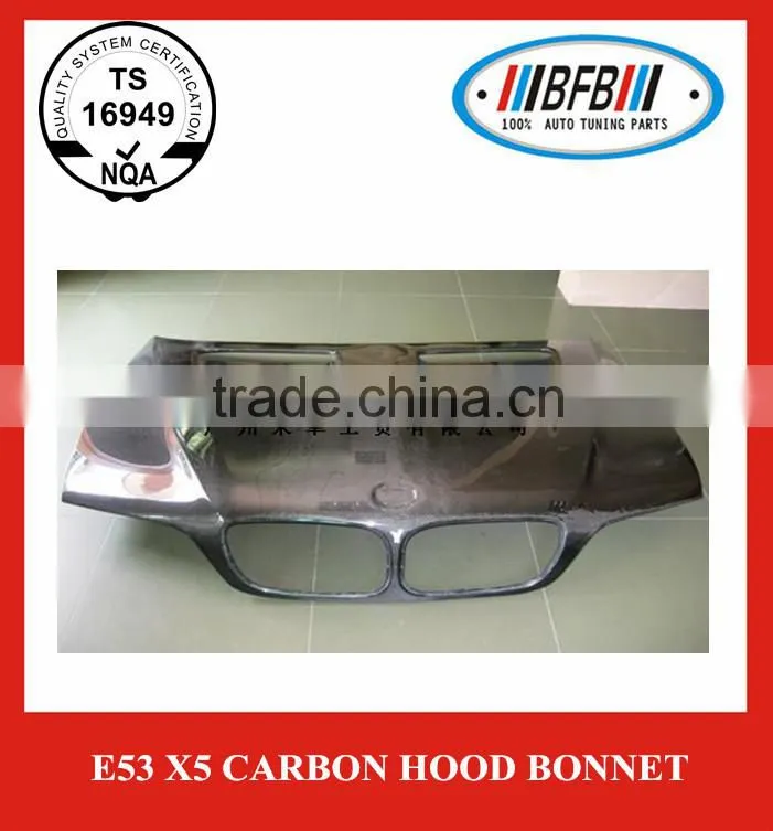 carbon fiber hood windows visor for BMW X series F15 PP mud guard