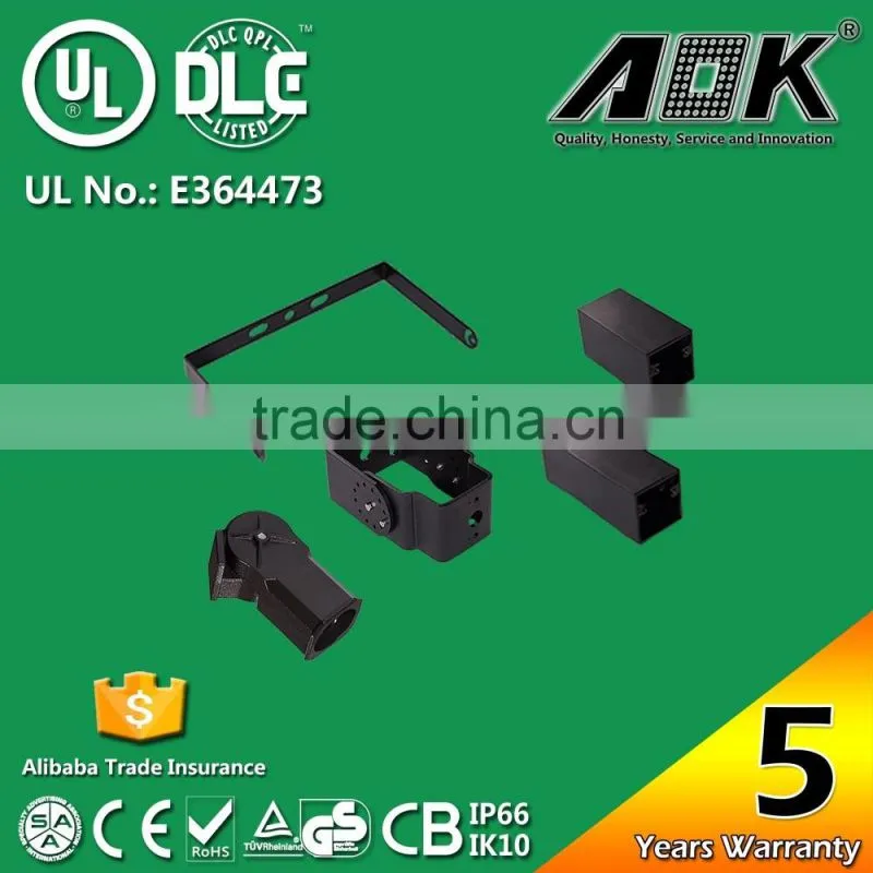 UL DLC FCC SAA CE ROHS LM79 TM21 1000W Shoebox Light Replacement LED Parking Lot Light