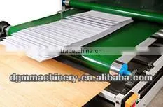 Automatic corrugated cardboard flute lamination machine