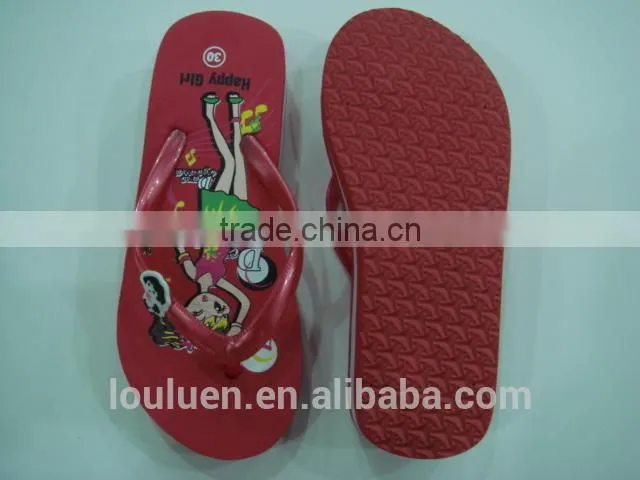 663 LOULUEN Girls Nude Beach Kids Slipper