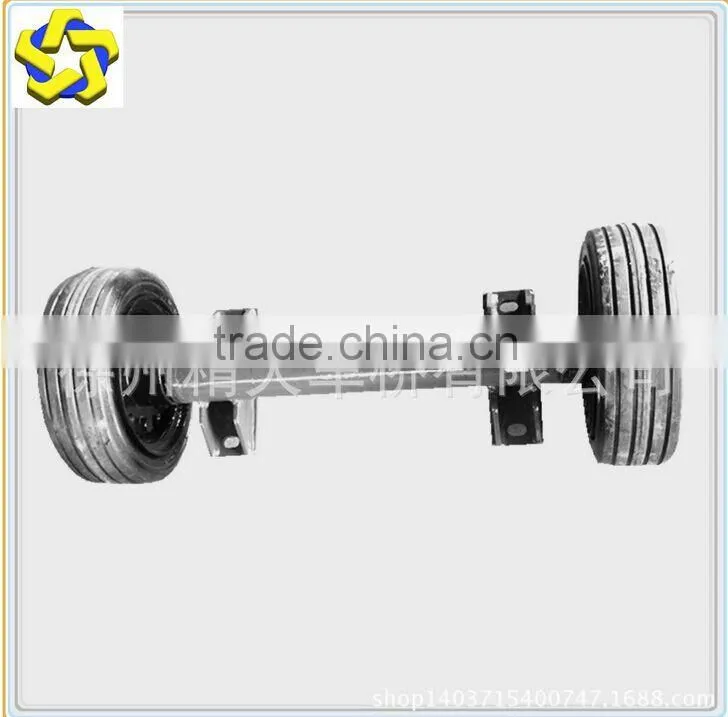 Suppliers - XCMG accessories 1.25 tons of small trailer axle trailer parts GT0125