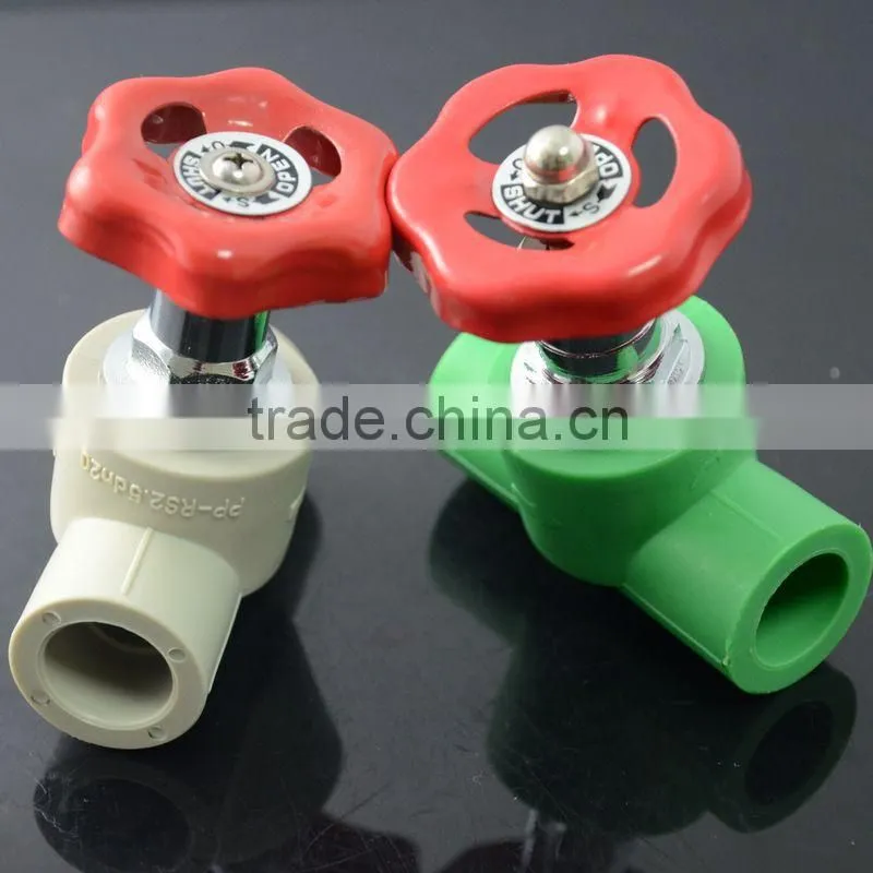 Lowest price Reasonable price High Pressure ppr stop valve made in China with high quality